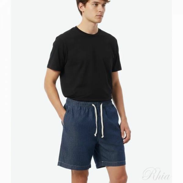라코스테 26SS 릴렉스 핏 데님 쇼츠 GH1856 MK9 - Lacoste