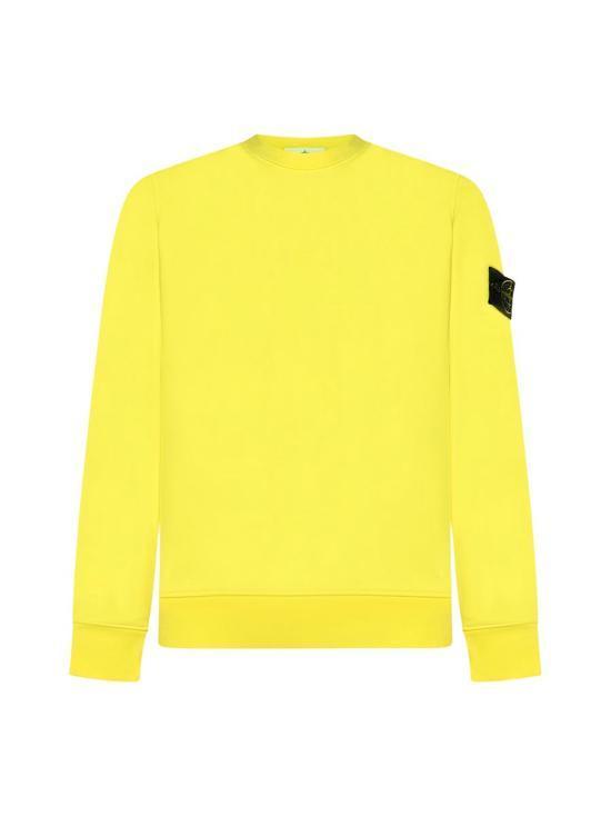 스톤 아일랜드 코튼 플리스 가먼트 다이드 스웨트셔츠 801563051 V0F30 - Stone Island