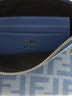 26FW 펜디 바게트 지퍼 파우치 8BS073 AY6Y F1X25 LIGHT BLUE DOM 썸네일 5