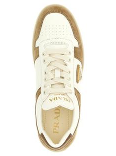 26FW 프라다 다운타운 볼드 레더 스니커즈 1E792M FD050 MLO F0F24 BEIGE DOM 썸네일 4