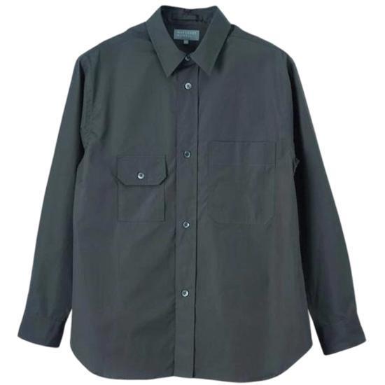 26SS 마가렛호웰 긴팔 셔츠 MESH0201S26LCR DKE DARK TEAL DOM - Margaret Howell
