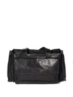 26FW 미우미우 유틸리테 나파 레더 탑 핸들 백 5BG335 2G7Q F0002 BLACK DOM 썸네일 3