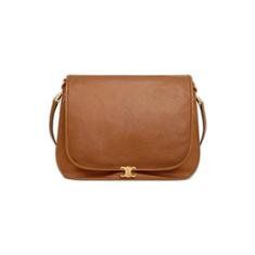 26SS 셀린느 소프트 트리옹프 베사체 서플 샤이니 램스킨 백 123632T88 GFY5 SOFT TAN DOM 썸네일 1