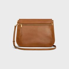 26SS 셀린느 소프트 트리옹프 베사체 서플 샤이니 램스킨 백 123632T88 GFY5 SOFT TAN DOM 썸네일 3