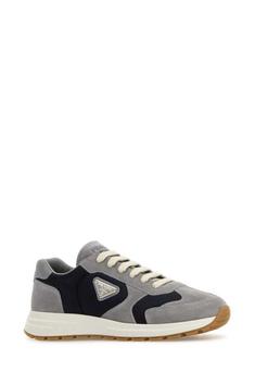 26FW 프라다 프랙스 스니커즈 2EE455 F G000 LOW F0H2U GREY BLACK DOM 썸네일 2