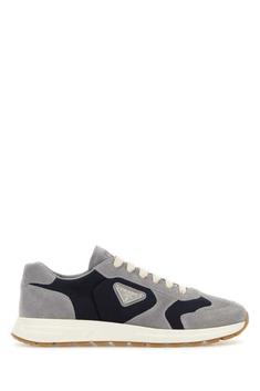 26FW 프라다 프랙스 스니커즈 2EE455 F G000 LOW F0H2U GREY BLACK DOM 썸네일 1