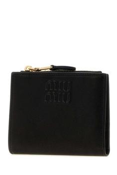 26FW 미우미우 반지갑 5ML050 AEFX F0002 BLACK DOM 썸네일 2