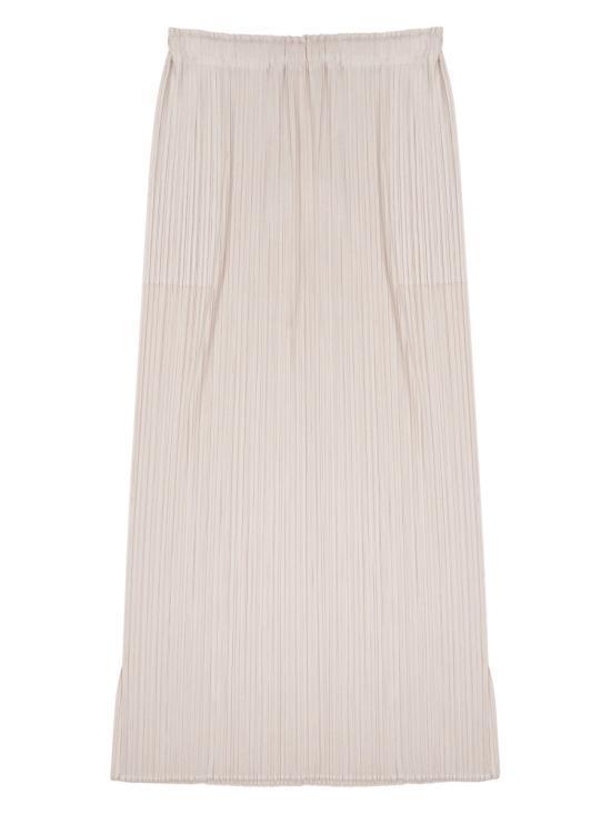 26SS 플리츠플리즈 미디 스커트 PP66JG155 43 BEIGE DOM - Pleats Please