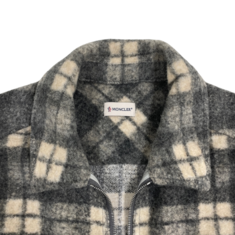 [XL] 25FW 몽클레어 타탄 체크 오버셔츠 자켓H00390 썸네일 3