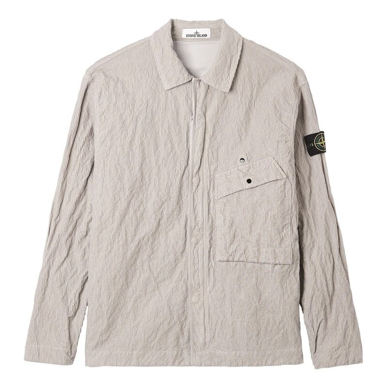 스톤아일랜드 링클 코듀로이 남성 셔츠 자켓 K2S15 1200020 S0229 V0061 - Stone Island