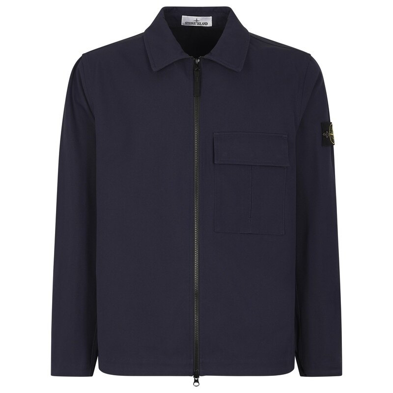 스톤아일랜드 파나마 코튼 남성 셔츠 자켓 K2S15 1200010 S0164 V0026 - Stone Island