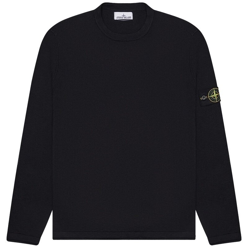 스톤아일랜드 로고 패치 남성 니트 K1S15 5100052 S00B0 V0029 - Stone Island