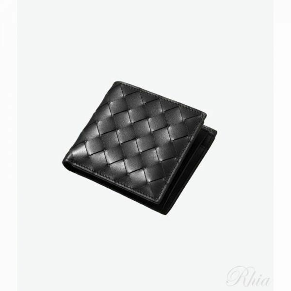 보테가베네타 26FW 749412 VCPQ4 8803 인트레치아토 폴더형 지갑 - Bottega Veneta