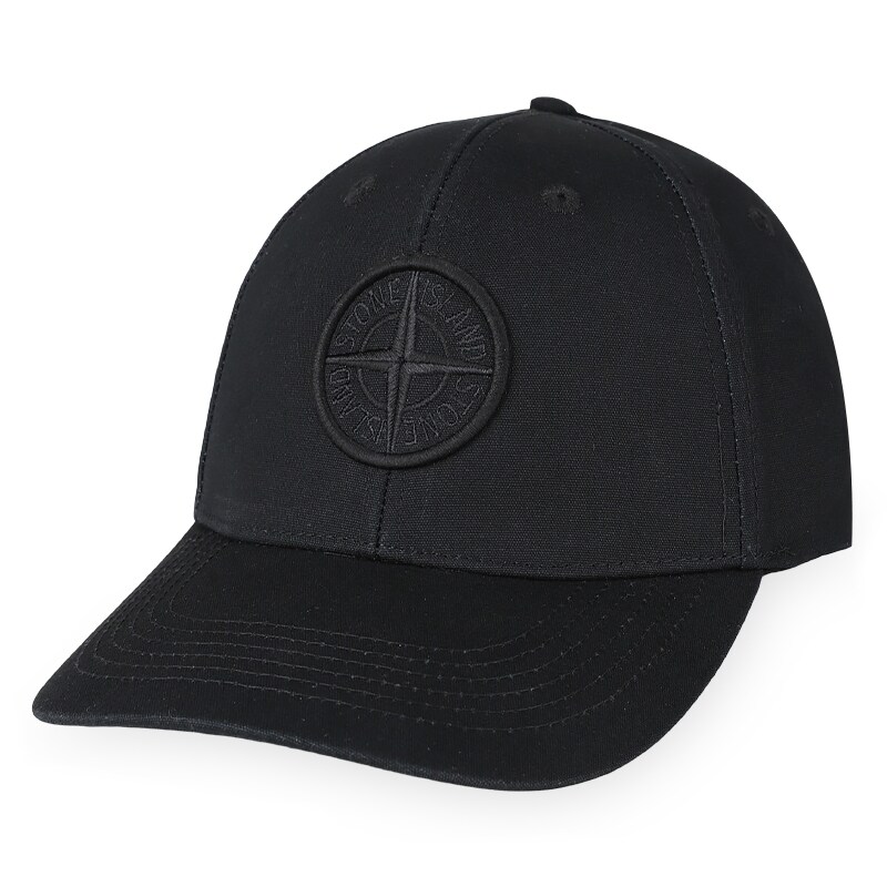 디몬트 스톤 남성 컴퍼스 자수 코튼 베이스 볼캡(블랙) L2S15 9100013 S0248 V0029 - Stone Island