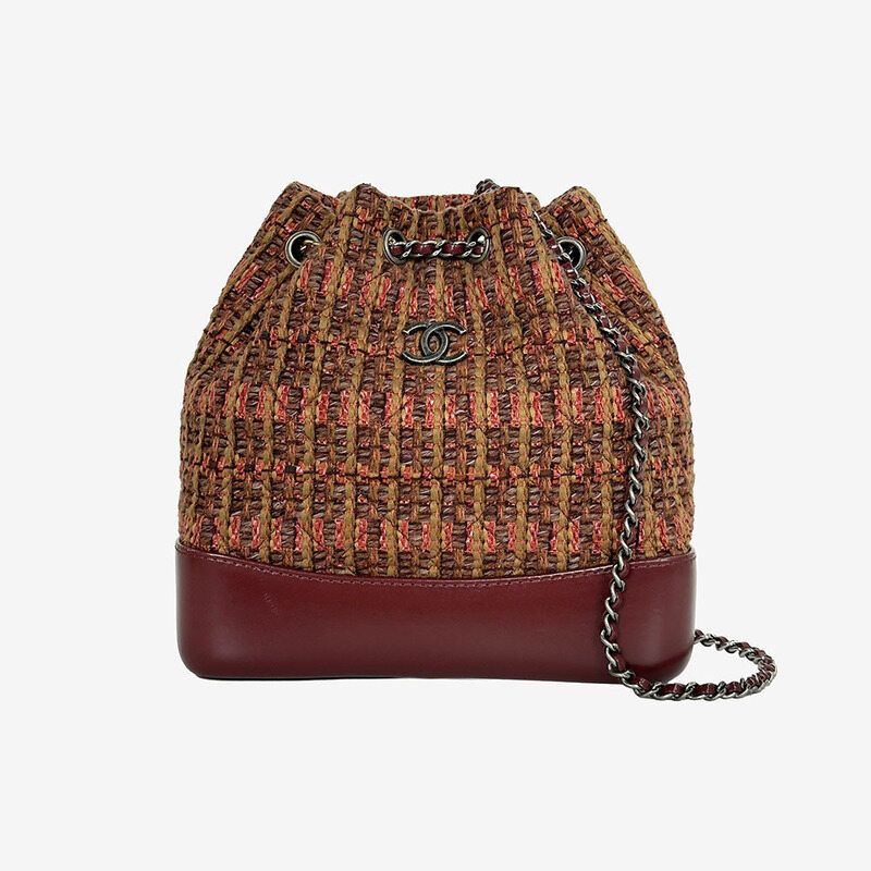 샤넬 A94485 가브리엘 스몰 백팩 멀티 버건디 26번대 D5S9X6JH - Chanel