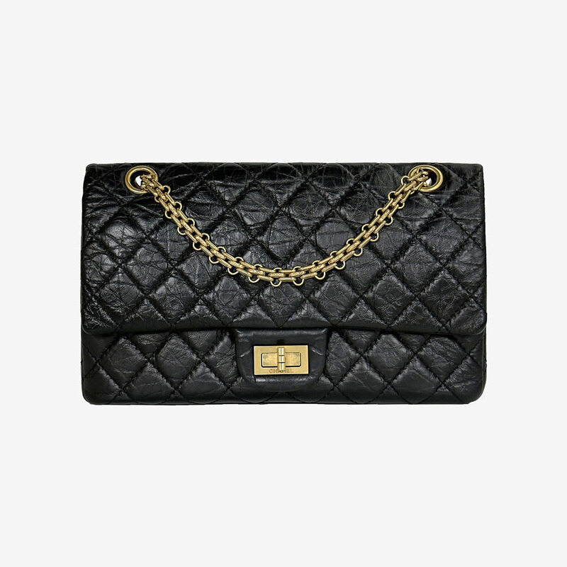 샤넬 A37586 빈티지 2.55 숄더백 크로스백 스몰 블랙 XLO6V5B6 - Chanel