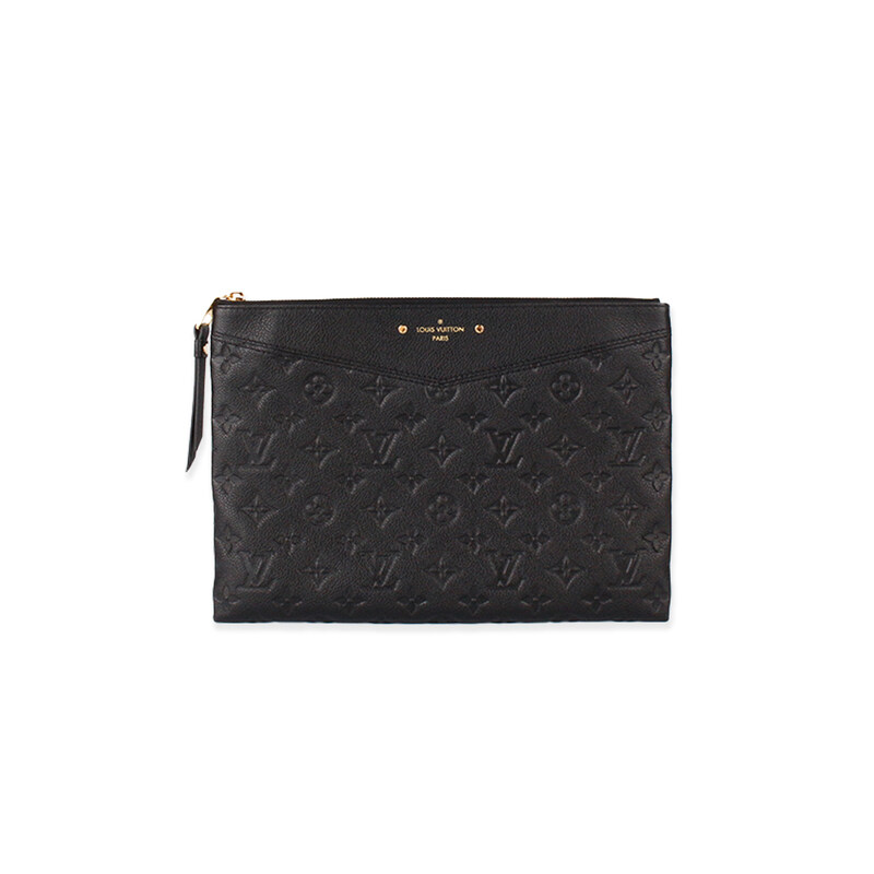 루이비통 앙프렝뜨 데일리파우치 블랙 M62937 [중고] [오늘출발] - Louis Vuitton