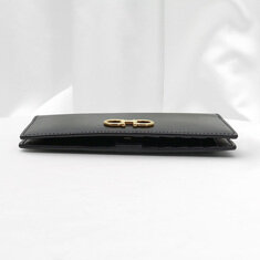 Ferragamo(페라가모) 22 D779 블랙 카프스킨 금장 바라 콘티넨탈 장지갑 썸네일 5