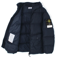 25FW 스톤 크링클랩스 후드 패딩 네이비 K2S154100011 S0A23 V0020 썸네일 6