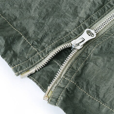 25FW 스톤 나일론메탈 오버셔츠 카키그린 K2S151200031 S0019 V0054 썸네일 5