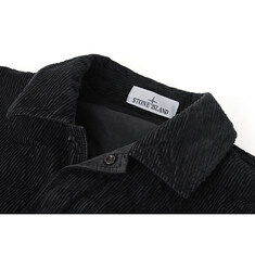 25FW 스톤 링클 코듀로이 오버셔츠 블랙 K2S151200020 S0229 V0029 썸네일 2
