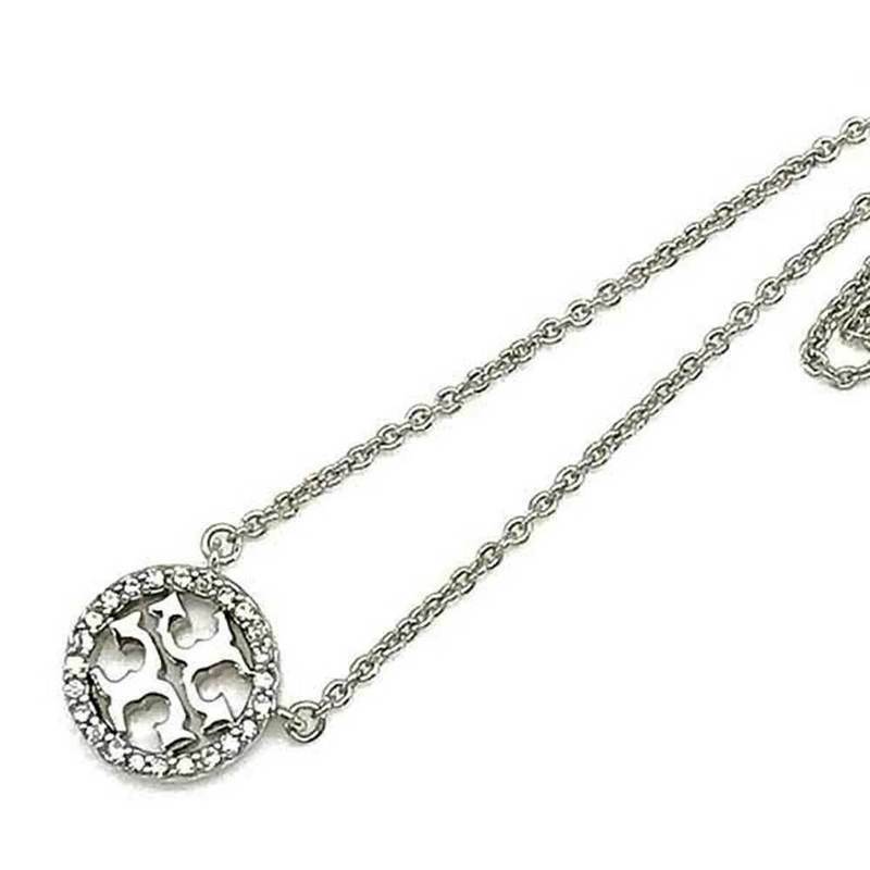 [국내배송] 토리버치 목걸이 아이콘 파베 펜던트 53420-042 - Tory Burch