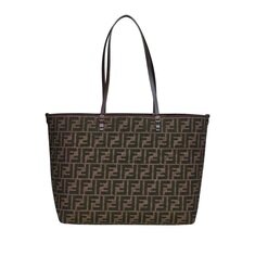 [비엔비명품관] FENDI 펜디 여성 FF 자카드 미디엄 롤 쇼퍼백 숄더백 썸네일 1