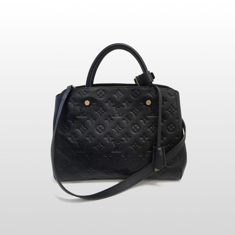 루이비통 몽테뉴 MM 앙프렝뜨 숄더백 블랙 M41048 ■  - Louis Vuitton