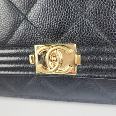 샤넬 블랙 캐비어 보이 WOC A80287 여성 크로스백 626602701 썸네일 2