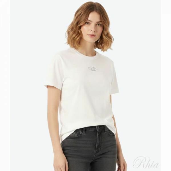 디젤 26SS T 놈 Iod 반팔 티셔츠 A20297 0JMBB 141 - Diesel Black Gold