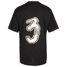 Y-3 로고 남성 GFX 반팔티 블랙 HY1271 썸네일 1