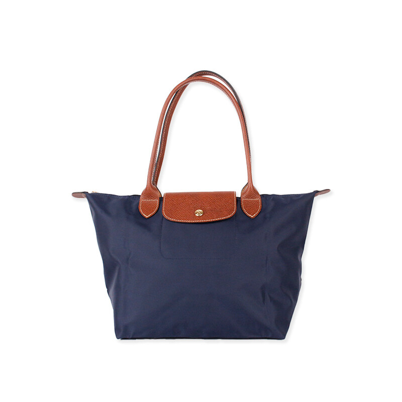 롱샴 르 플리아쥬 오리지널 토트백 M 네이비 L2605089 P68 - Longchamp