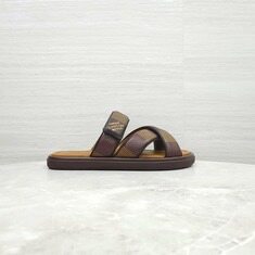 [럭스유] 7 / 루이비통 LV 베니스 뮬 에벤 샌들 슬리퍼 1ACRJF 썸네일 3