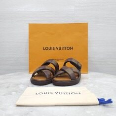 [럭스유] 7 / 루이비통 LV 베니스 뮬 에벤 샌들 슬리퍼 1ACRJF 썸네일 6