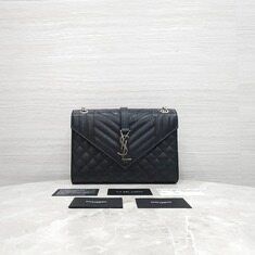 [럭스유] 생로랑 엔벨로프 미디엄 체인 숄더백 487206 썸네일 9