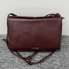 논현 더팩토리 26FW 셀린느 트리오 플랩 스무스 램스킨 크로스 바디백 / 시라 (10P862O86 28PO) 썸네일 2