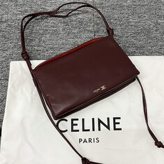 논현 더팩토리 26FW 셀린느 트리오 플랩 스무스 램스킨 크로스 바디백 / 시라 (10P862O86 28PO) 썸네일 4