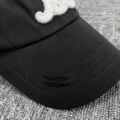 논현 더팩토리 26FW 셀린느 트리옹프 비비엔느 캡 야구모자 / 블랙 (AA0AG4U25 38NO) 썸네일 6