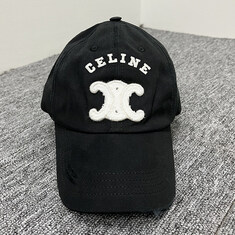 더팩토리 26FW 셀린느 트리옹프 비비엔느 캡 야구모자 / 블랙 (AA0AG4U25 38NO) 썸네일 1