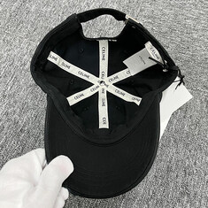더팩토리 26FW 셀린느 트리옹프 비비엔느 캡 야구모자 / 블랙 (AA0AG4U25 38NO) 썸네일 8