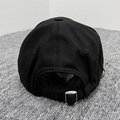 논현 더팩토리 26FW 셀린느 트리옹프 리슐리외 캡 야구모자 / 블랙 화이트 (AA0MI2U74 38WI) 썸네일 3