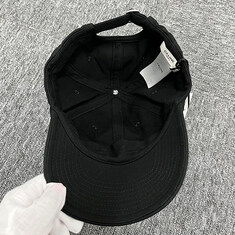 논현 더팩토리 26FW 셀린느 트리옹프 리슐리외 캡 야구모자 / 블랙 화이트 (AA0MI2U74 38WI) 썸네일 5