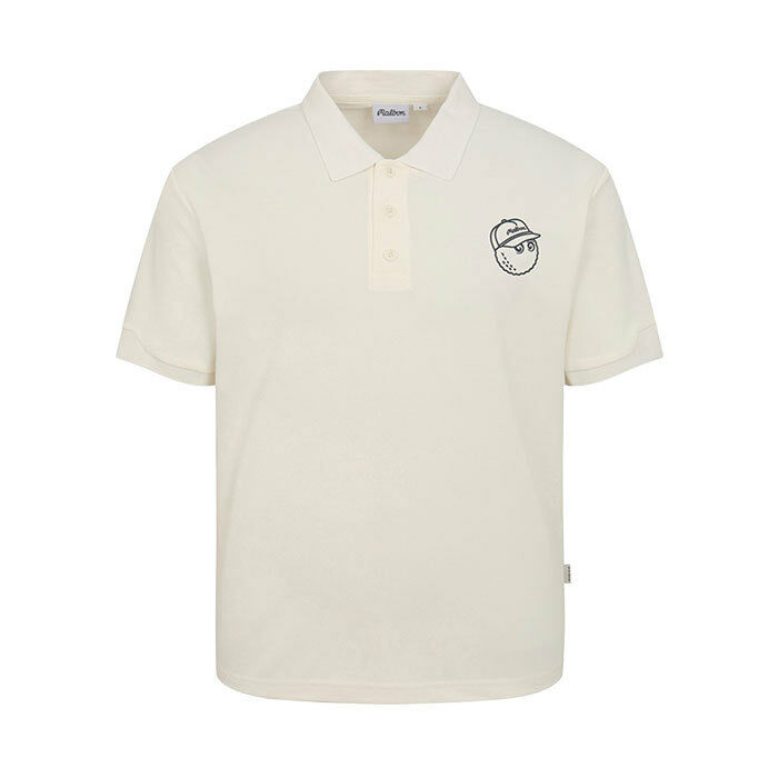 [국내배송] 26SS 말본 버킷 포인트 베이직 폴로 티셔츠 크림 M6221PTS27CRM - Malbon
