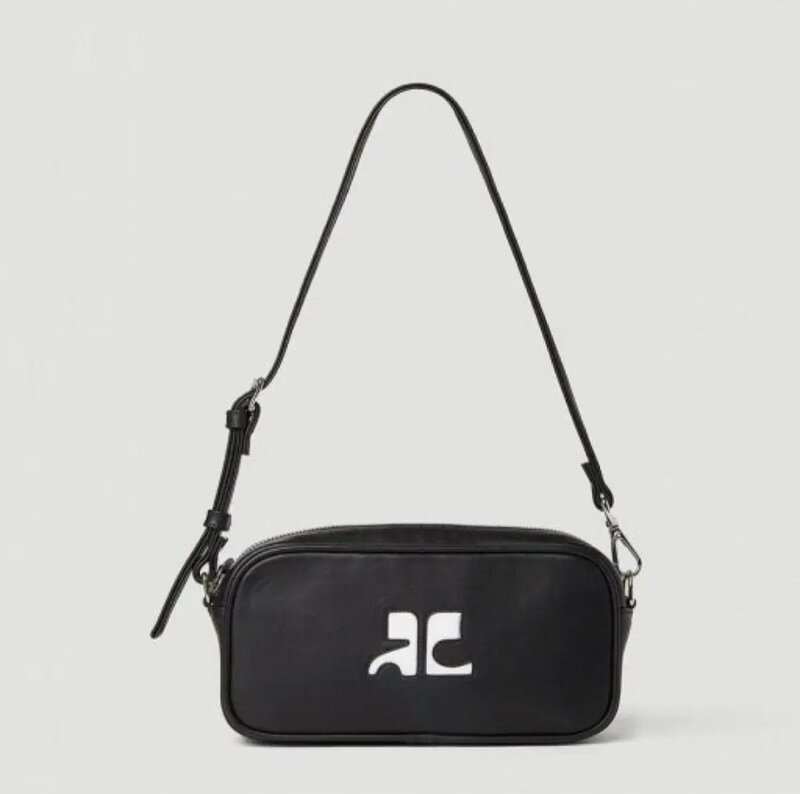 꾸레쥬 Courreges 리에디션 바게트백 제니 가방 블랙 PERGSA060CR00459999 - Courreges