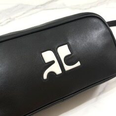 꾸레쥬 Courreges 리에디션 바게트백 제니 가방 블랙 PERGSA060CR00459999 썸네일 5