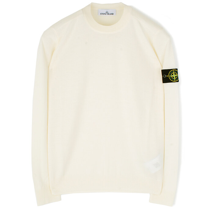 25FW 스톤 라이트울 니트 아이보리 K2S155100071 S00C4 V0093 - Stone Island
