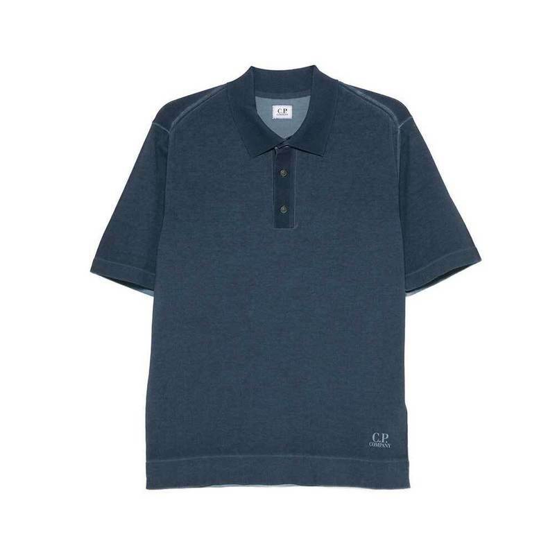 [국내배송] CP컴퍼니 크레페 더블 다이드 폴로 반팔티셔츠 20CMKN204A 110646S 889 - CP company