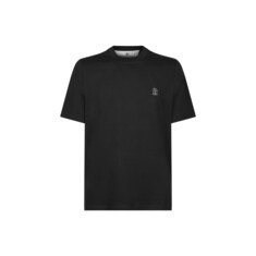 26FW 로고 프린트 티셔츠 블랙 M0B138440 CSQ44 썸네일 1