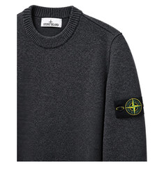 [스톤아일랜드] 26FW 와펜패치 크루넥 라운드 니트 차콜 남성 니트 L2S155100072 S00A3 V0M62 / TTA 썸네일 3