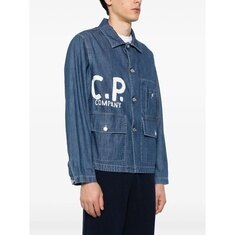 씨피컴퍼니 로고 프린트 남성 자켓 16CMOW131A 006067W D11 썸네일 2